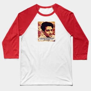 Charu Majumdar Naxalite Revolutionary Quote Red Baseball T-Shirt